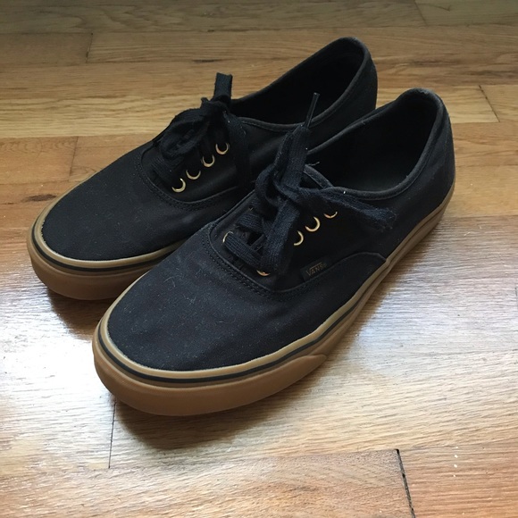 Vans Other - Black And Brown Vans Low Tops